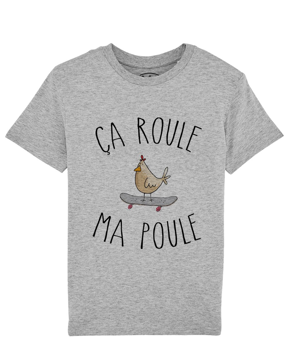Sweat shirt original a message enfant Chat-Roule Le Fabuleux Shaman