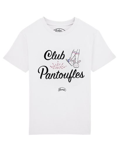 Tee shirt Club pantoufles