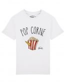 Tee shirt Pop corne