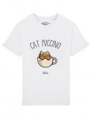 Tee shirt Cat puccino