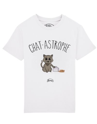 Tee-shirt Chat-astrophe