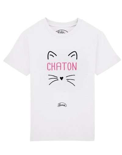 Tee-shirt Chaton