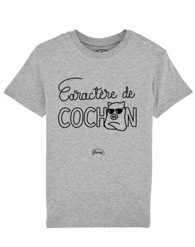 Tee-shirt "Caractère de Cochon"