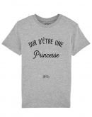 Tee-shirt Être une princesse