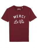 Tee-shirt "Merci la vie"