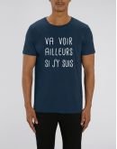 Tee-shirt "Va voir ailleurs"