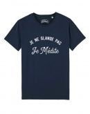 Tee-shirt "Je ne glande pas je médite"