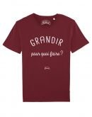 Tee-shirt "Grandir pour quoi"