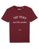Tee-shirt "Trop french pour être aimable"