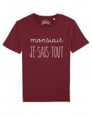 Tee-shirt "Mr Je sais tout"