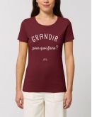 T-shirt "Grandir pour quoi faire ?"