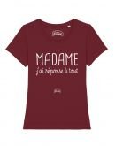 T-shirt "Madame réponse à tout"