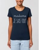 T-shirt "Madame Je-sais-tout"