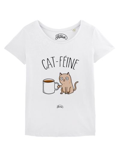 T-shirt "Cat féine"