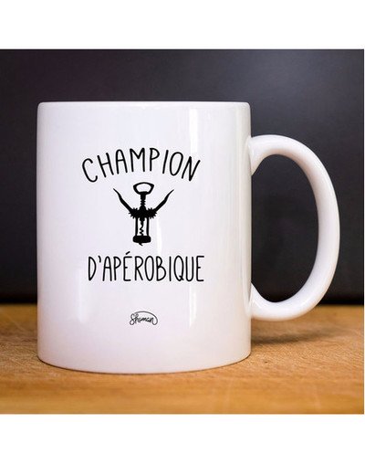 Mug CHAMPION D'APÉROBIQUE