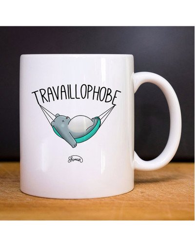 Mug TRAVAILLOPHOBE