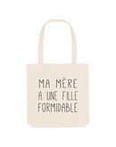 Totebag MA MÈRE A UNE FILLE FORMIDABLE