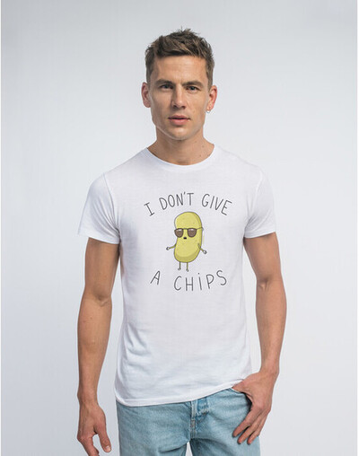 Tshirt I DON'T GIVE A CHIPS