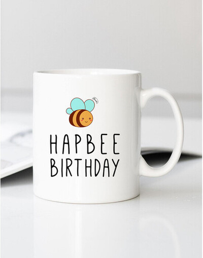 Mug HAPBEE BIRTHDAY